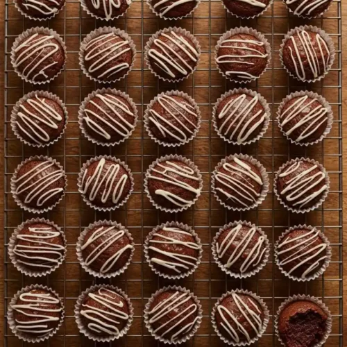 Full batch of Flourless Brownie Batter Bites