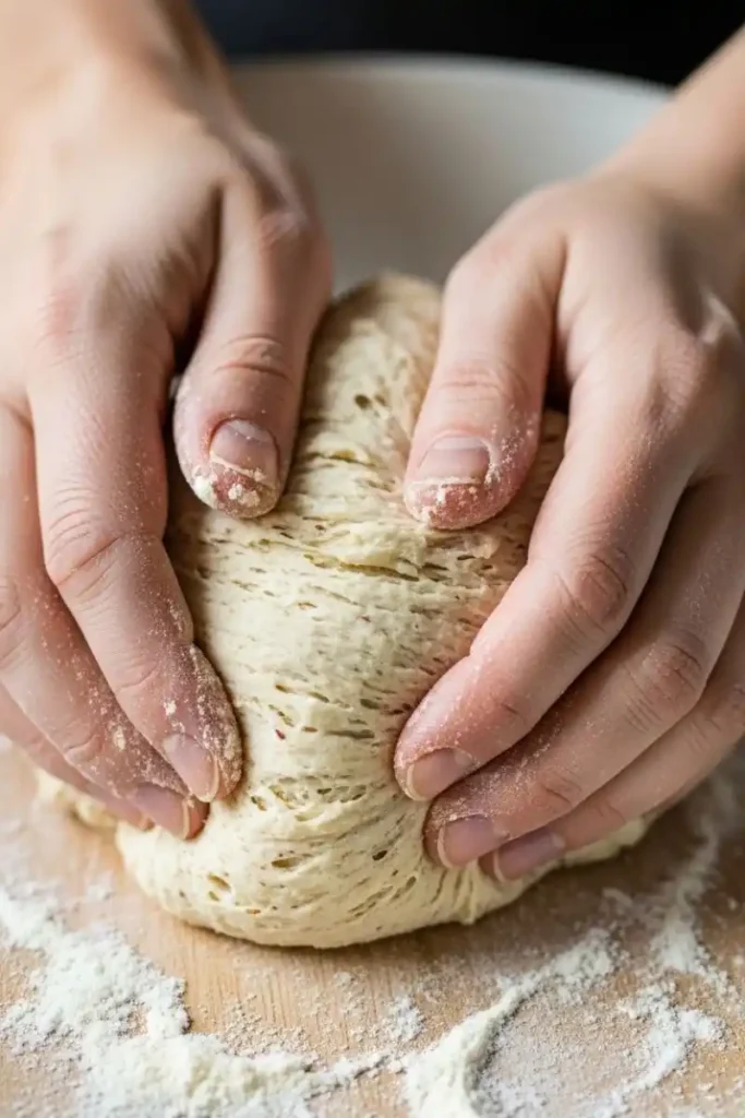 Forming gluten-free cracker dough