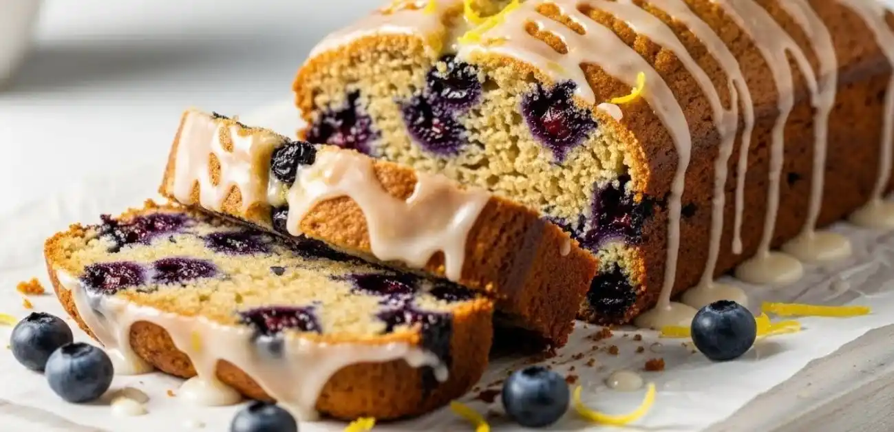 Gluten-Free Lemon Blueberry Loaf Recipe