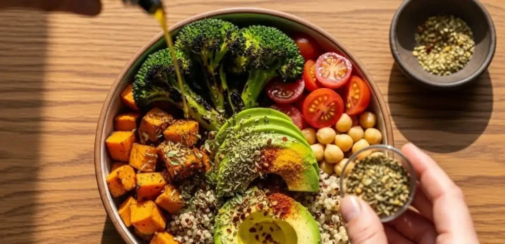 why gluten-free vegetarian food tastes bland and how seasoning improves flavor